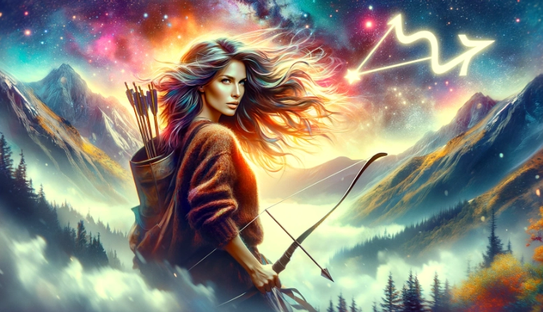 sagittarius woman in love