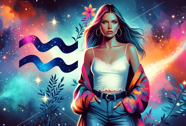 Aquarius woman eyes characteristics