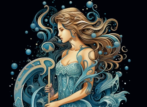 Aquarius woman eyes attraction