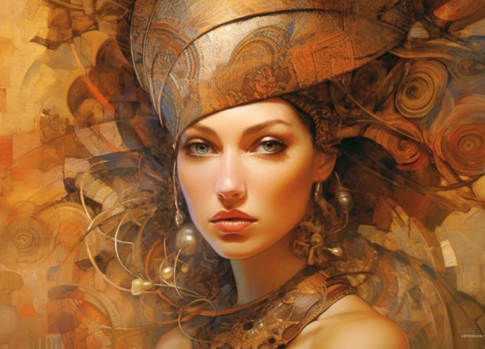 Gemini woman in love