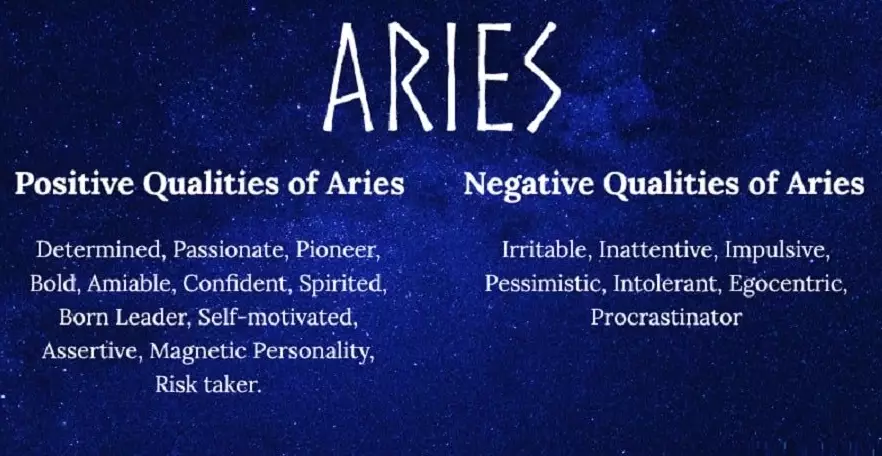 Aries zodiac sign Aries zodiac sign