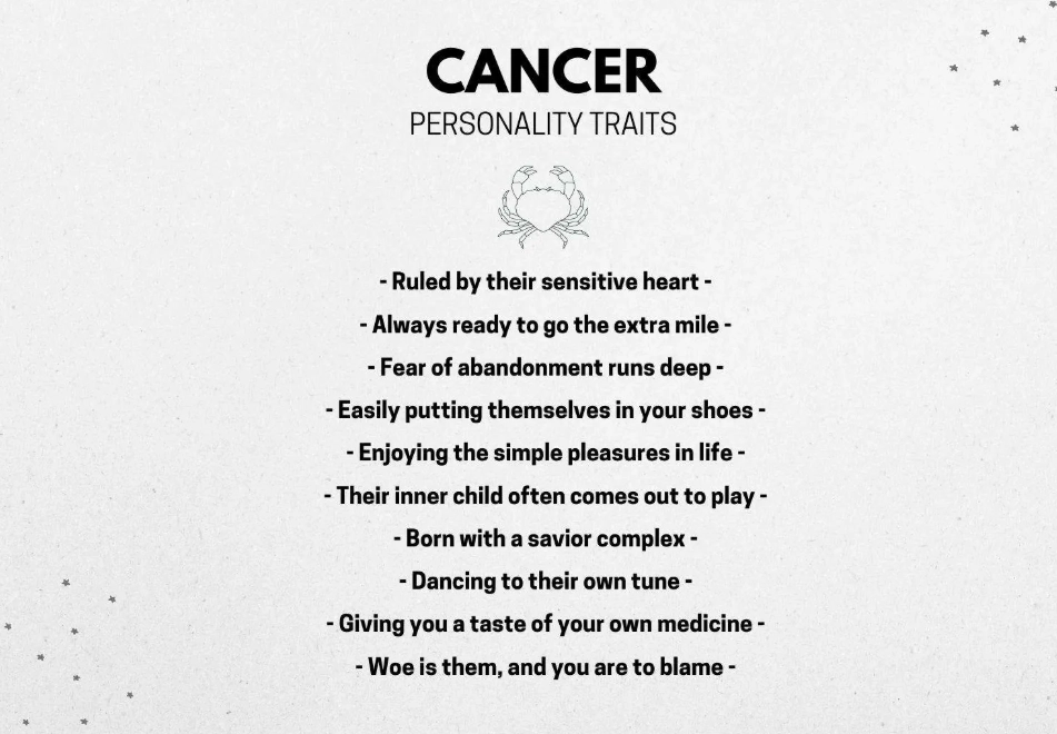 cancer traits