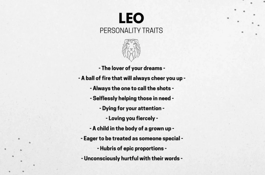 leo man traits leo man traits