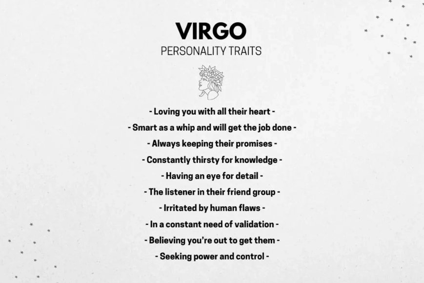 virgo traits virgo traits
